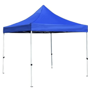2.7m × 2.7m Portable Folding Canopy Tent – Waterproof, Blue