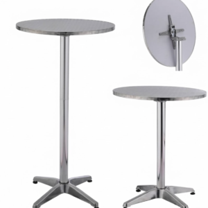 Round Aluminium Cocktail Table (60cm)