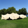 Stretch Tent 5m × 5m – PVC, White