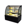1.5m Curved Cake Display Fridge – Black or Marble