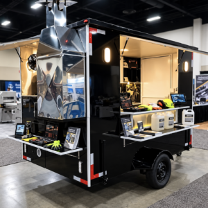 3m × 1.9m Mobile Coffee Trailer – Single Braked Axle
