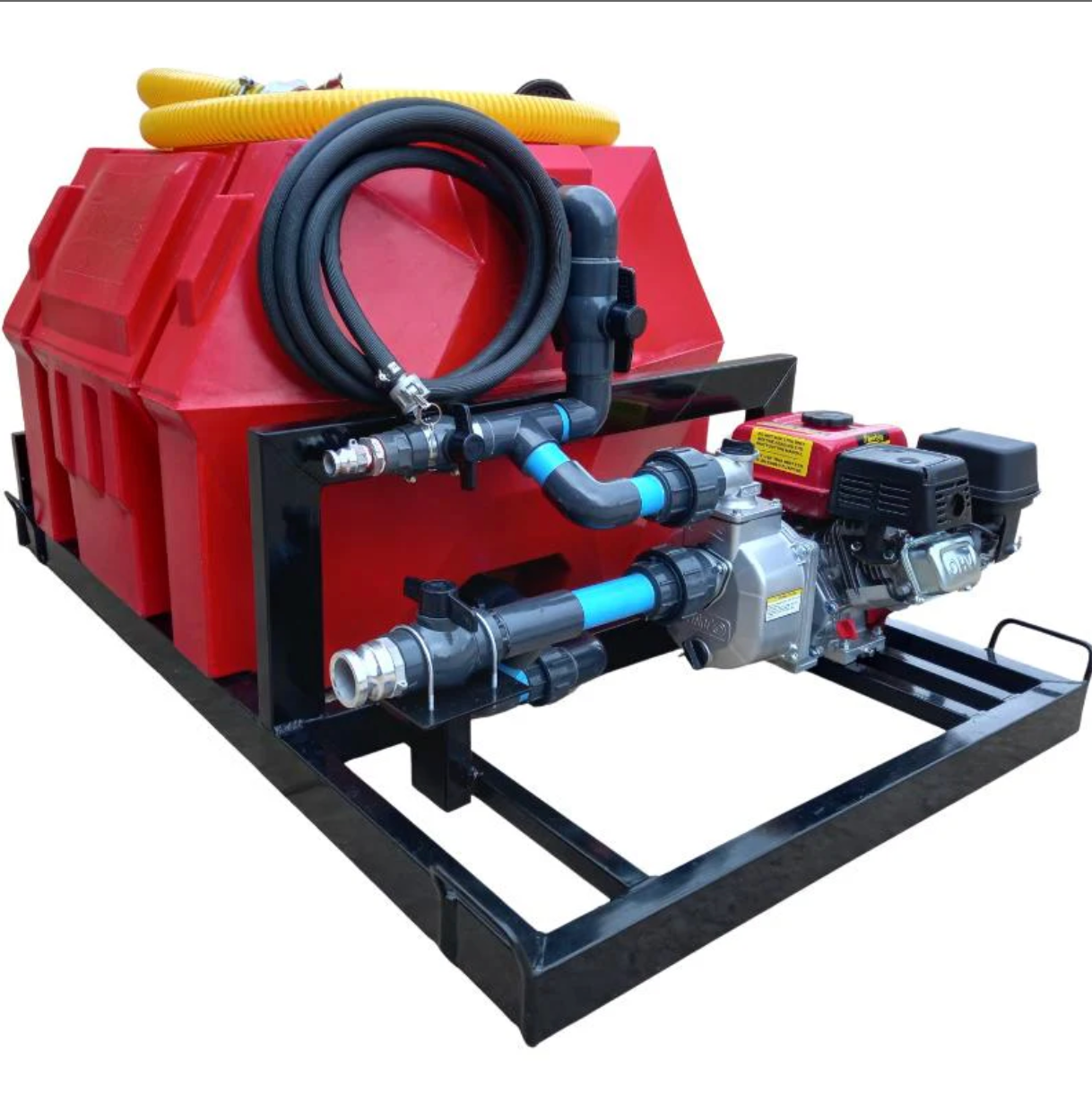 500L Water Bowser – 2.8 Bar Single Outlet Bakkie Sakkie Unit