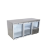633L Glass Door Underbar Fridge EB1720SG – Stainless Steel
