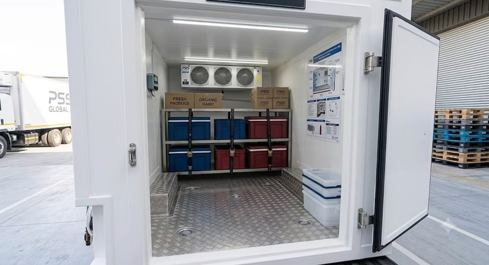 Bakkie-Fit Mobile Cool Room / Chiller-Freezer Unit – 1000–1300L - Image 3