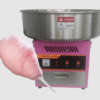 Candy Floss Machine – 520mm Food-Grade Stainless Steel Pan