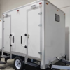 Compact 2-Station Portable Toilet Trailer – 380L Fresh Water Tank