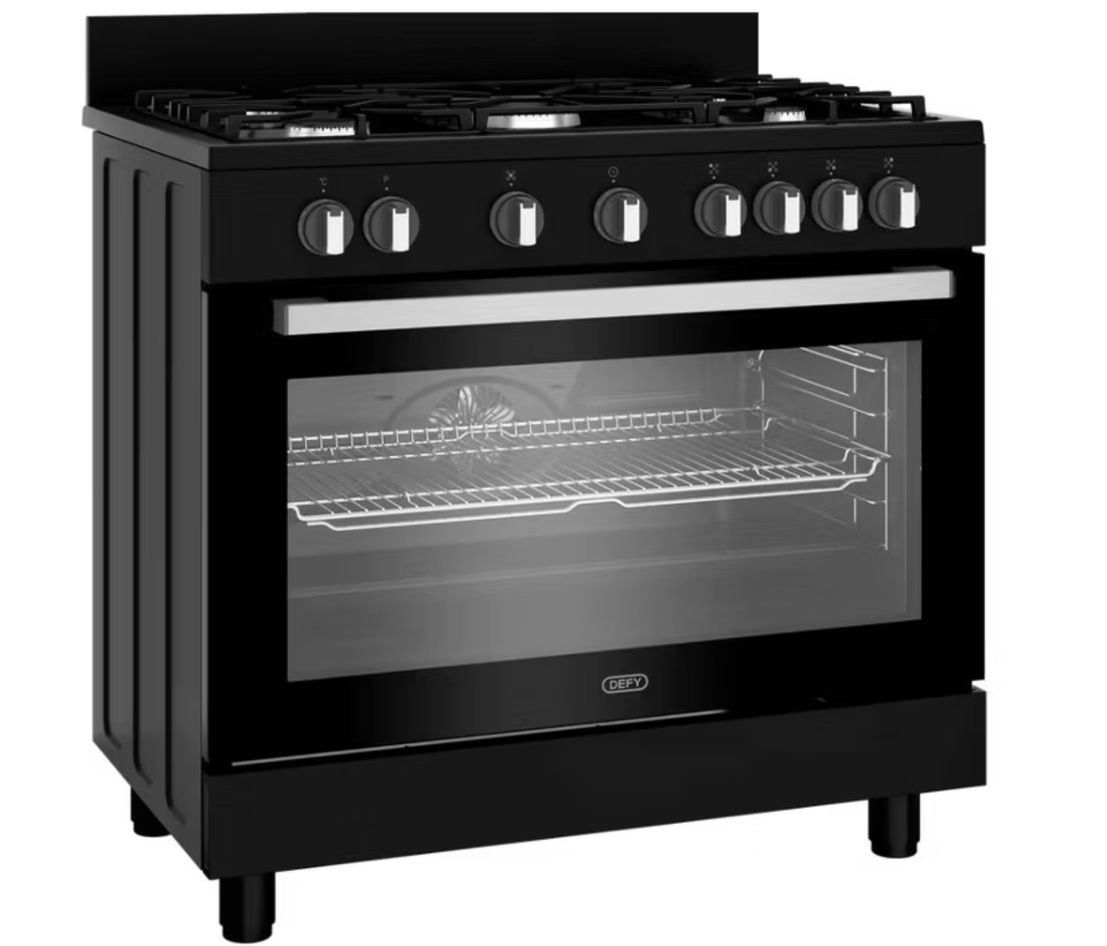 Defy DGS90GEB 90cm Gas Electric Range Cooker – Black
