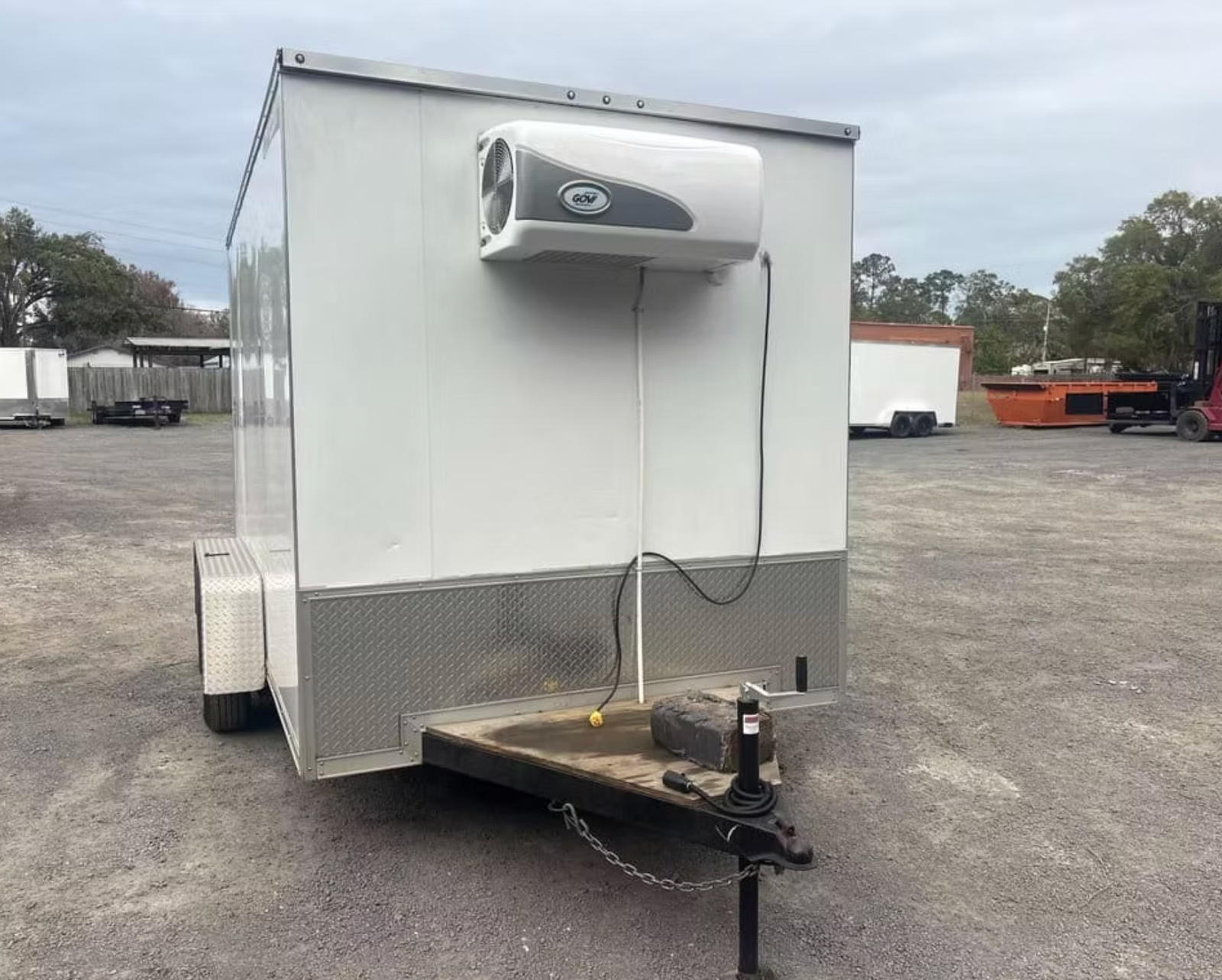 Mobile Cold Storage Unit Trailer – Dual Axle