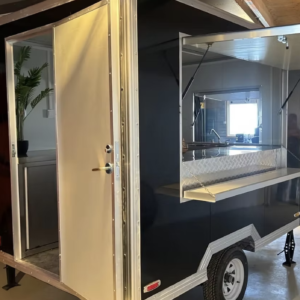 Mobile Kitchen Trailer Mini Black Box 3m – Single Axle