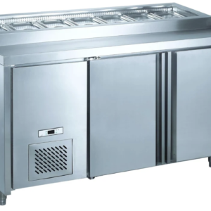 PACIFIC 2 Door Pizza Top Underbar Refrigerator PT1200 – 1360mm