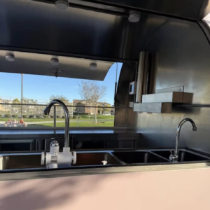 Pink Coffee Commercial Mobile Kitchen Trailer – 2.19m