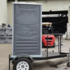 Portable HDPE Outdoor Toilet with Trailer – 130L Water Tank, 390L Waste Tank