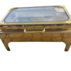 Rectangular Glass Top Chafing Dish