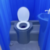 VIP Mobile Chemical Toilet with Basin – Portable Polyethylene Toilet