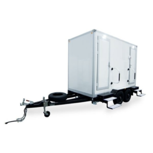 VIP Mobile Toilet Two Doors – Male & Female Twin-Axle Trailer