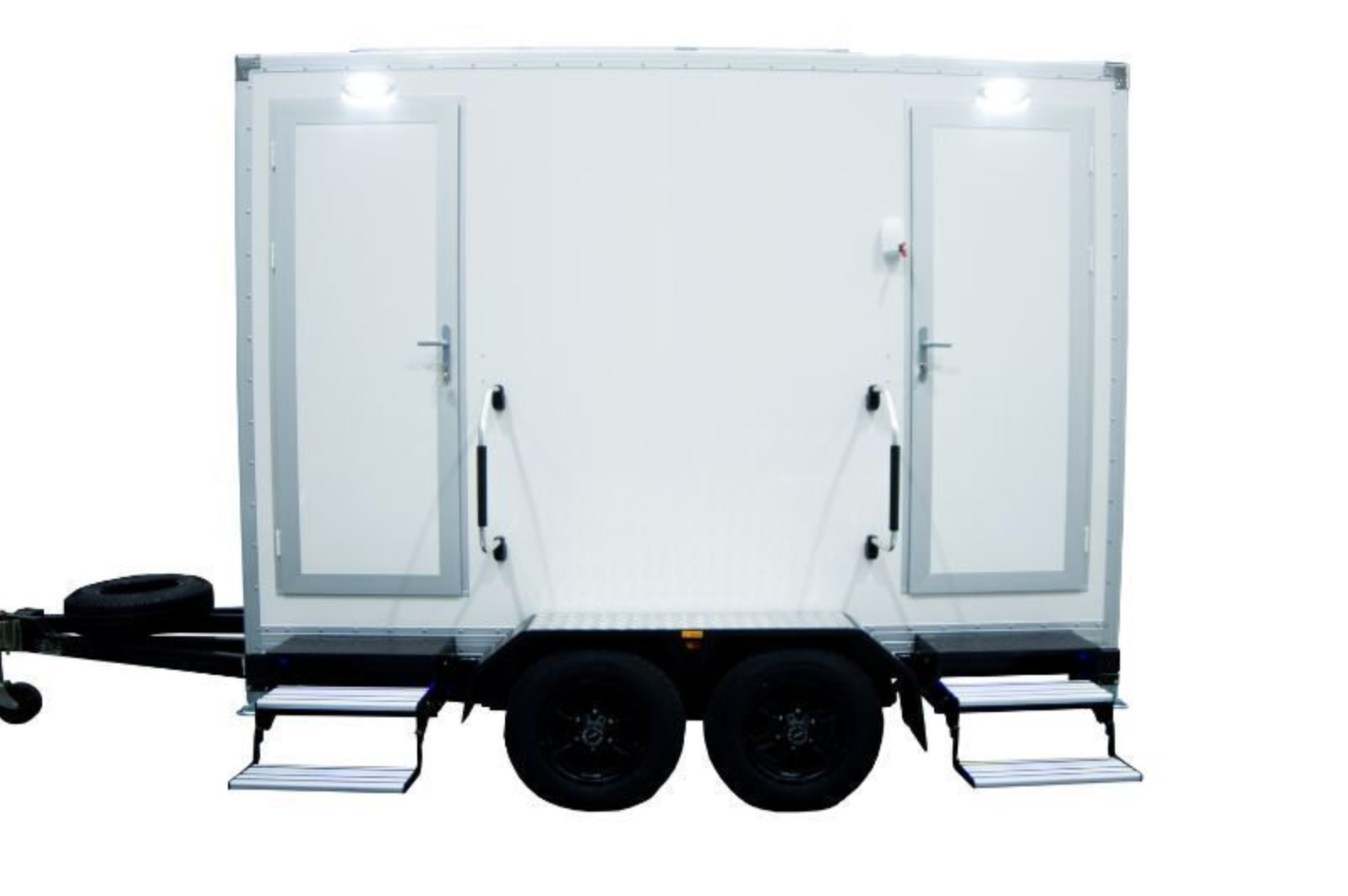 VIP Mobile Toilet Two Doors – Male & Female Twin-Axle Trailer - Image 4