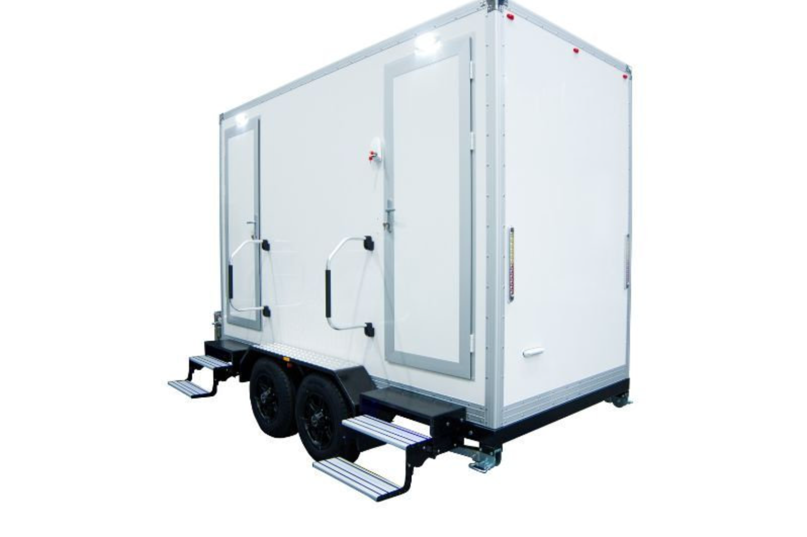 VIP Mobile Toilet Two Doors – Male & Female Twin-Axle Trailer - Image 5